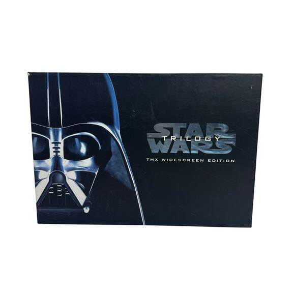 Star Wars Trilogy THX Widescreen Edition 3 Movie Box Set VHS Set 1995 - Picture 1 of 8